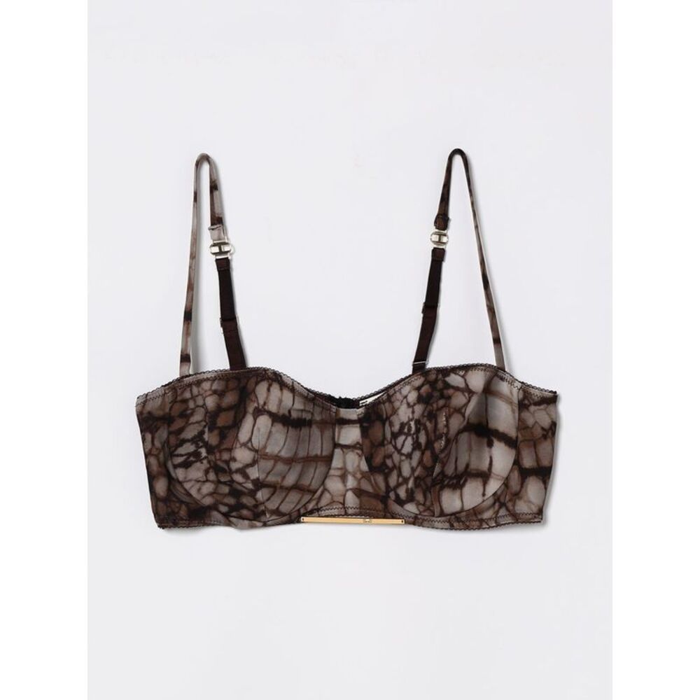 Elisabetta Franchi Women Printed Viscose Bra Elisabetta Franchi